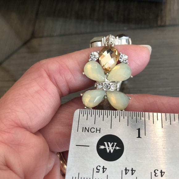 Napier Rhinestone & Gem Bracelet - Picture 5 of 13